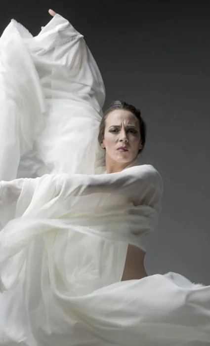 Performance de Lucía Álvarez La Piñona